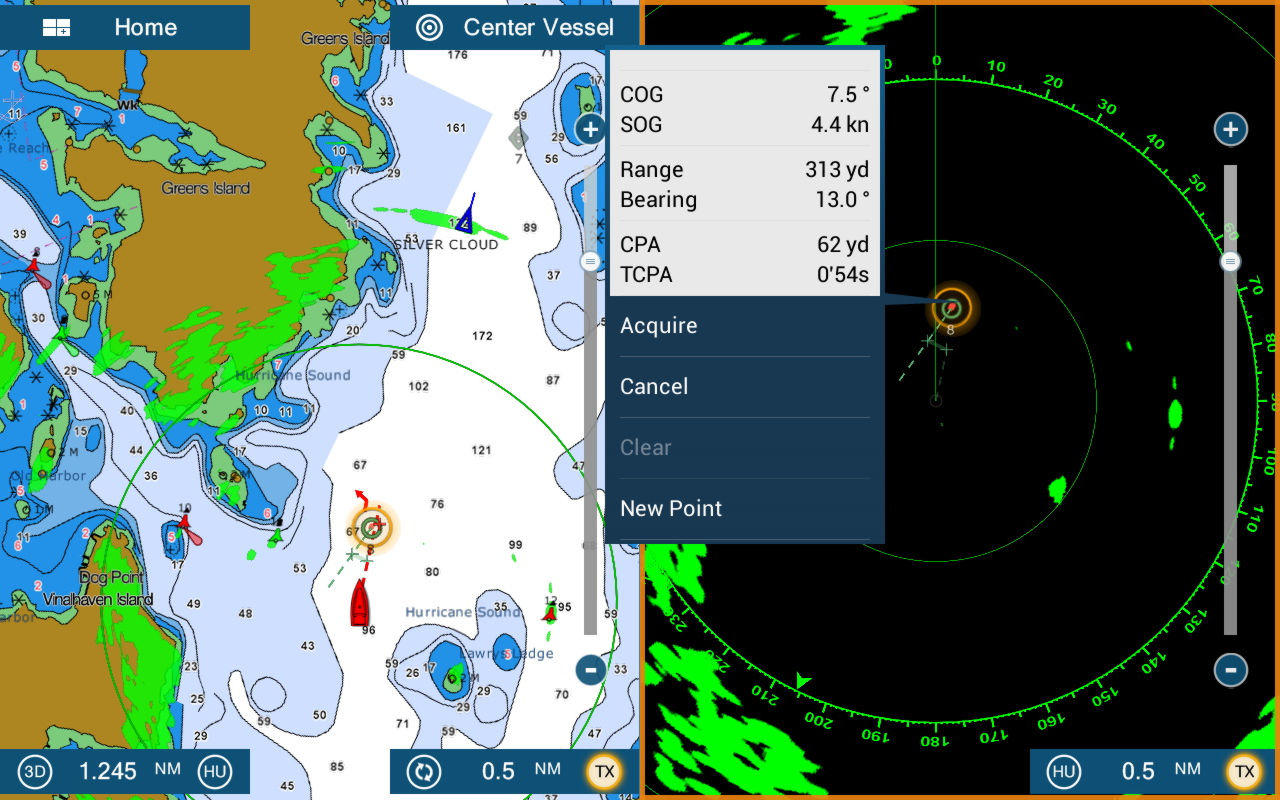 Panbo: The Marine Electronics Hub: Testing Furuno DRS4D-NXT solid-state Doppler radome ...1280 x 800