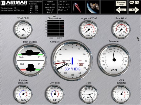 Airmar WeatherCaster 2