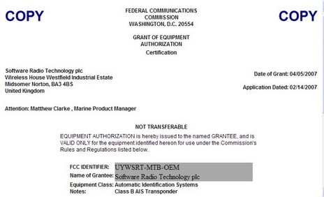 FCC Class B approval