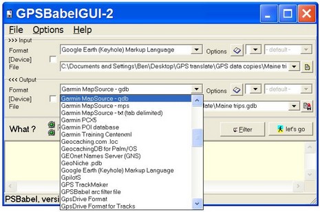 GPSBabel cPanbo