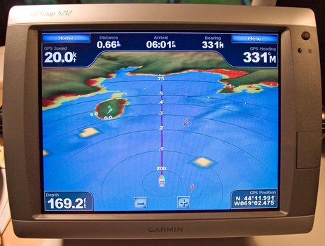 Garmin 5000 Mariner 3D mode cPanbo lr