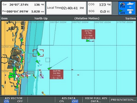 Raymarine AIS Miami