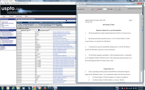 USPTO_determination_to_rexxam_patent_7512095_aPanbo.jpg