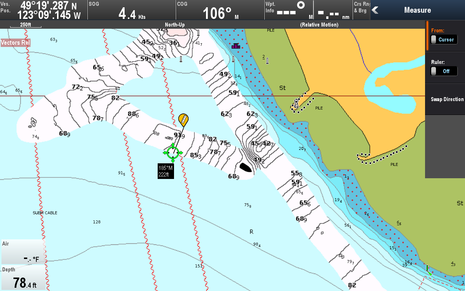 Raymarine Lighthouse r17 SonarChart Live Wide Swath